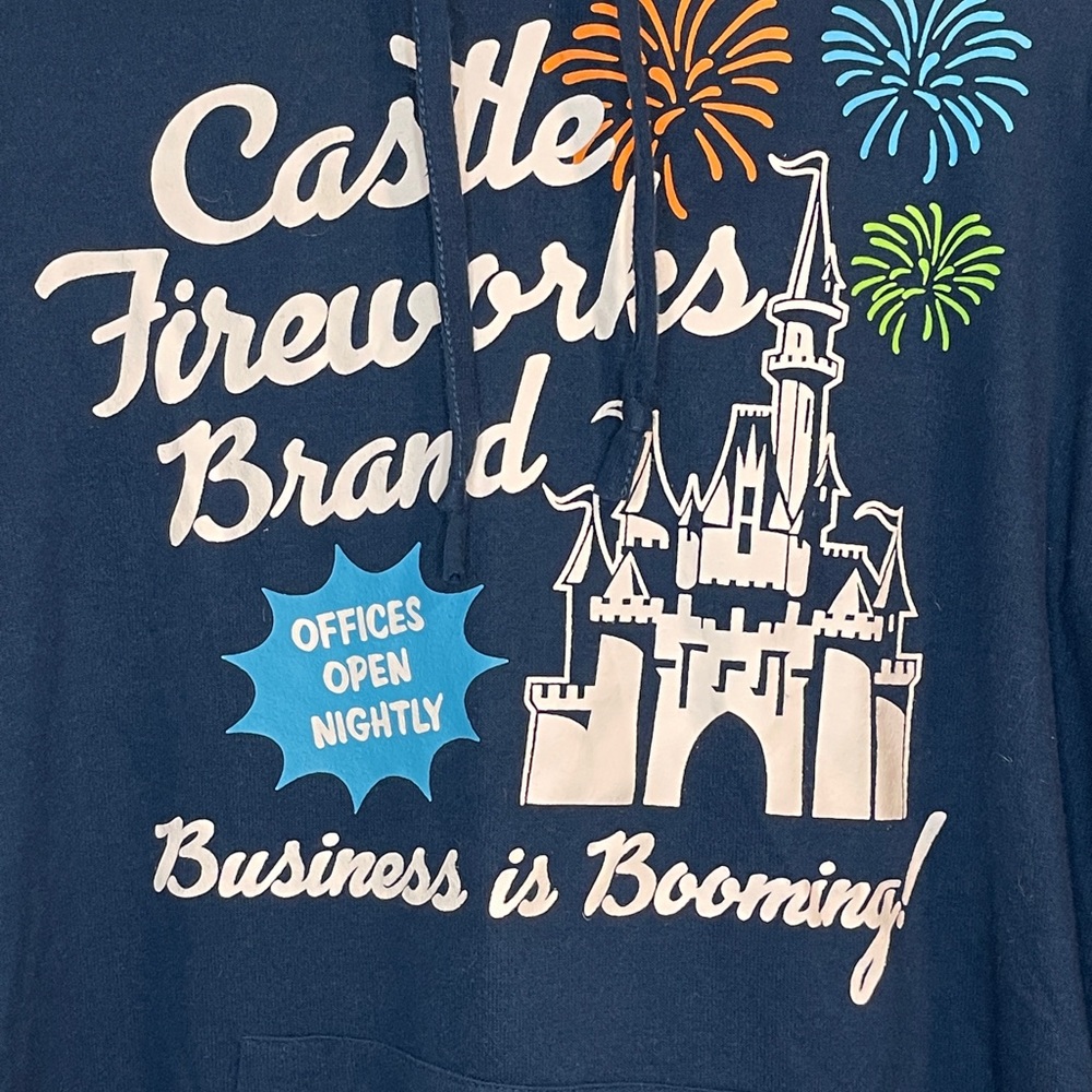 Disney Fireworks Lightweight Sweater size L - Picture 2 of 5